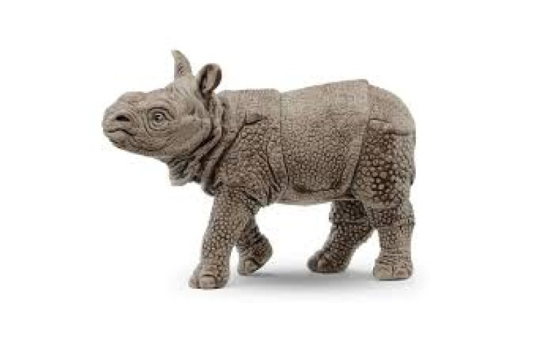 Rhino Calf Wild Life 14860 by Schleich