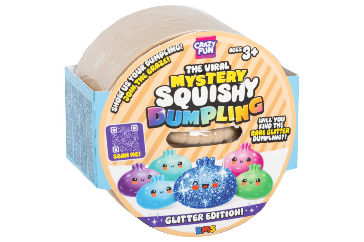 RMS Original Viral Mystery Squishy Dumpling Glitter Edition