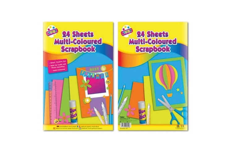 Scrapbook Multi-Coloured Paper