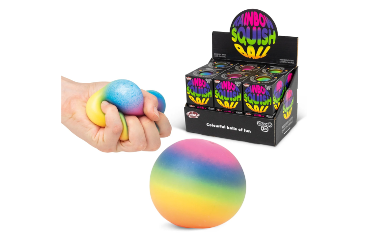 SCRUNCHEMS RAINBOW SQUISH BALL