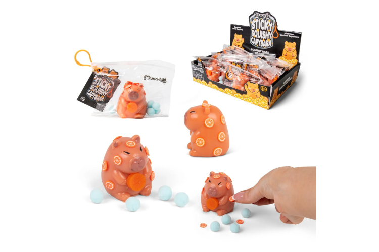 Scrunchems Sticky Squishy Capybara