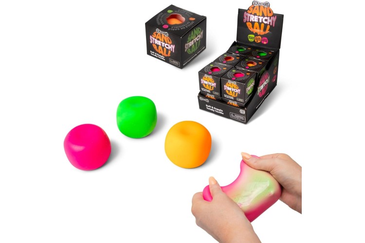SCRUNCHEMS STRETCHY SAND BALL Asst