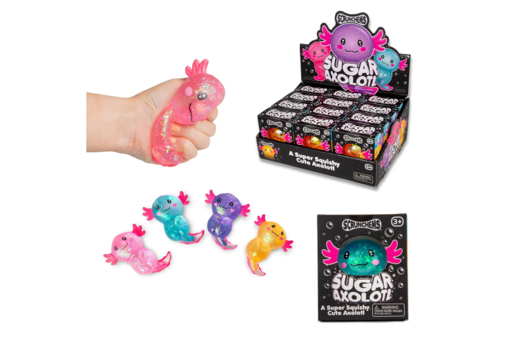 SCRUNCHEMS Sugar Axolotl