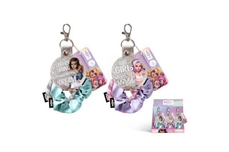 SCRUNCHIE KEYCHAIN 2PCS SET 2