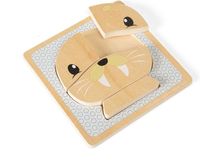Bigjigs Wooden Seal Chunky Puzzle