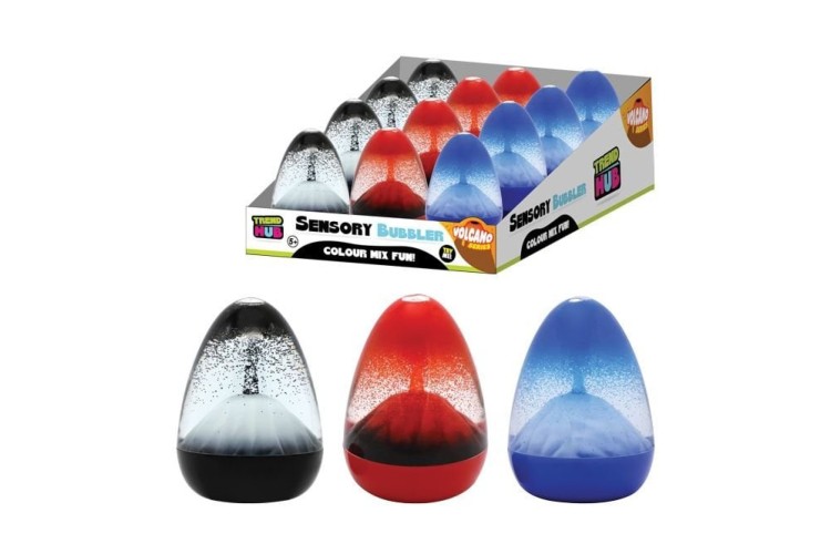 Sensory Egg Volcano assorted 12 in a CDU