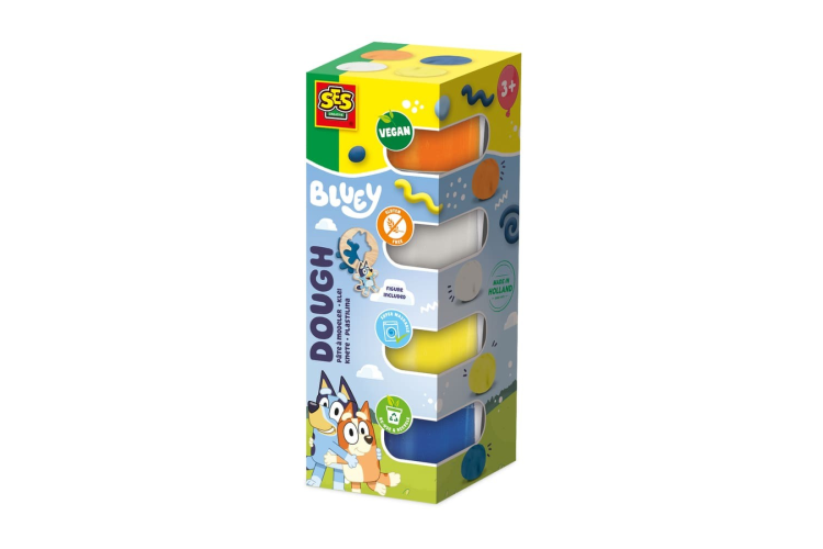 SES Creative - Bluey – Dough 4 x 90 g