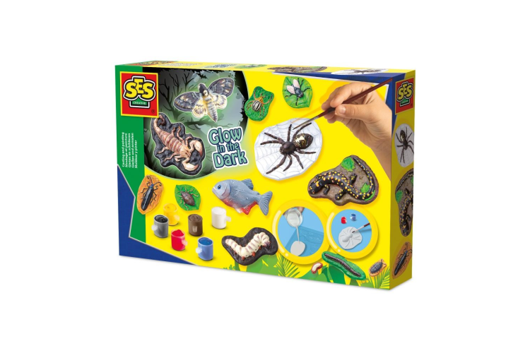 SES Creative - Casting and painting - Scary animals