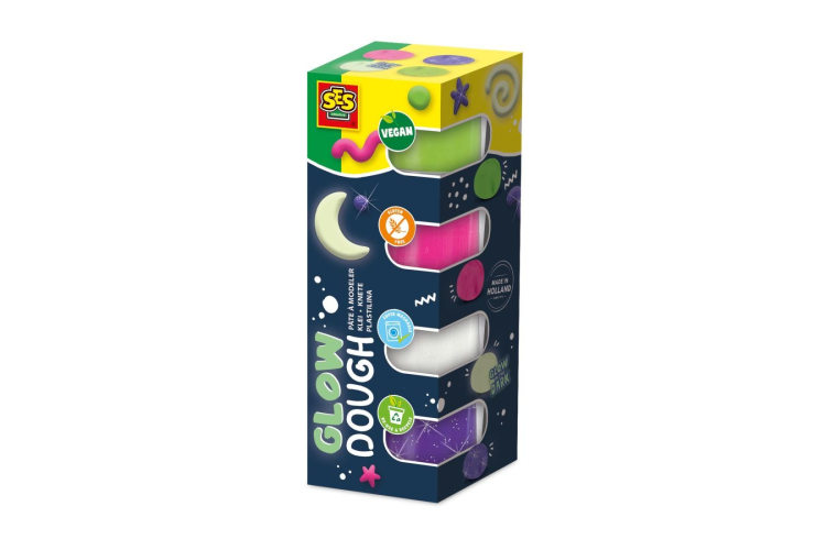 SES Creative - Feel good dough - Glow 4 x 90 g