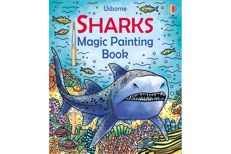 Sharks Magic Painting Book