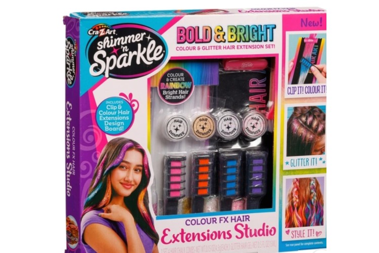 SHIMMER N SPARKLE COLOUR FX HAIR EXTENSION STUDIO