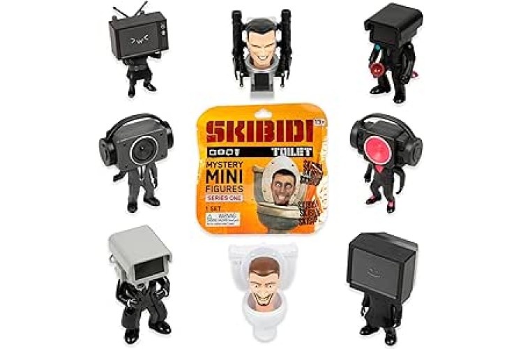 SKIBIDI TOILET MINI MYSTERY FIGURES