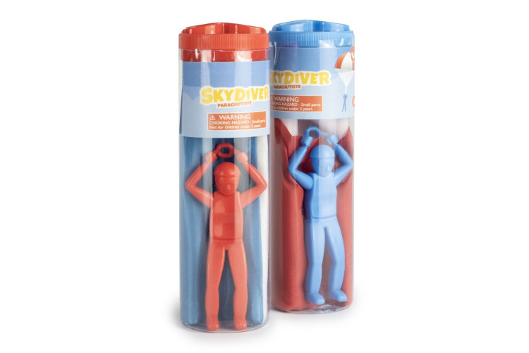 Skydiver Toy - Tangle Free Parachute