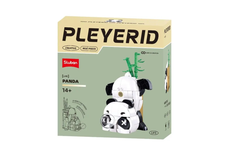 Sluban - Building Blocks Panda Pen Holder P8039