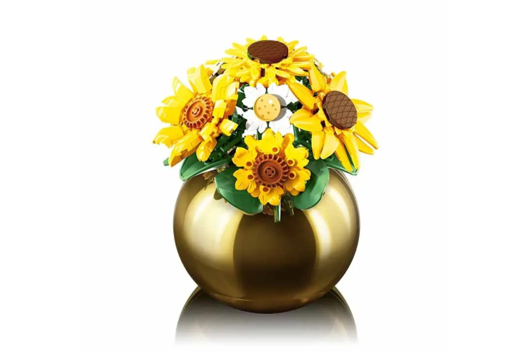 Sluban - Building Blocks Sunflowers in Vase P8062