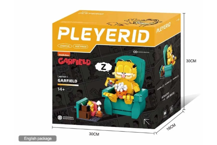 Sluban - GARFIELD - GREEN CHAIR M38-P8028