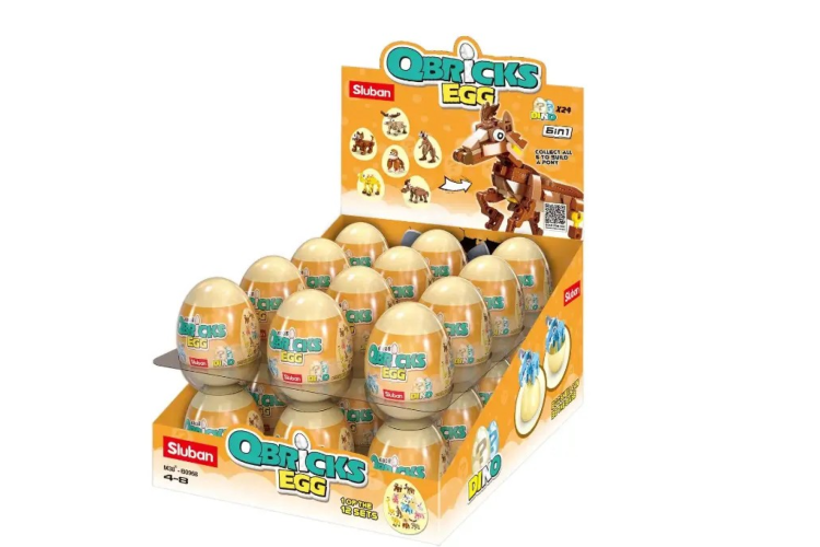 Sluban - QBRICKS EGGS - animals B0968