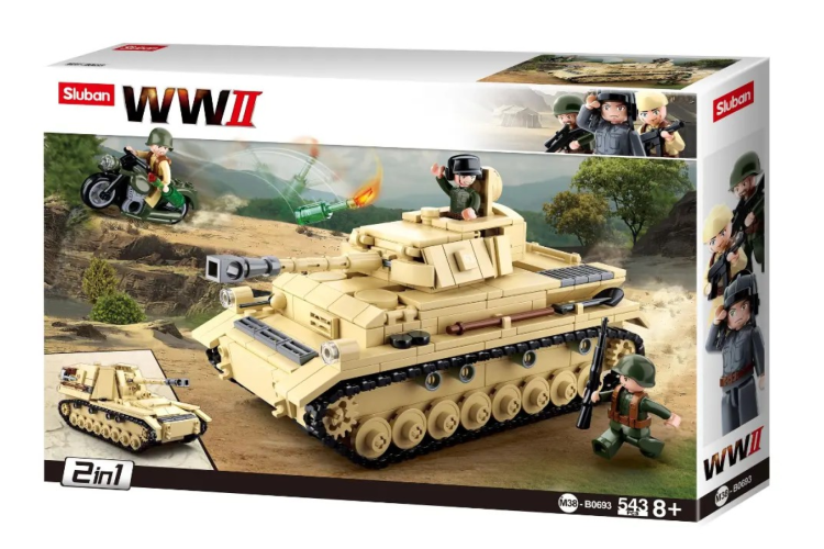 Sluban - WWII-PANZER IV M38-B0693