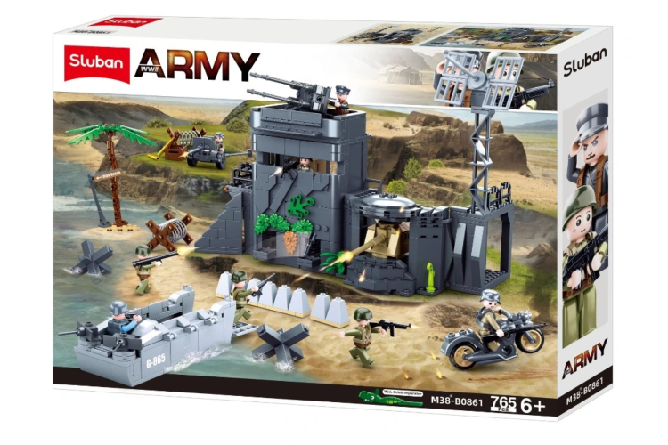 Sluban M38-B0861 WWII - THE ATLANTIC WALL
