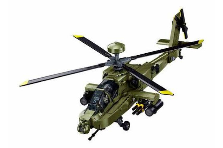 Sluban M38-B1536 1/44 AH-64D Apache 728PCS