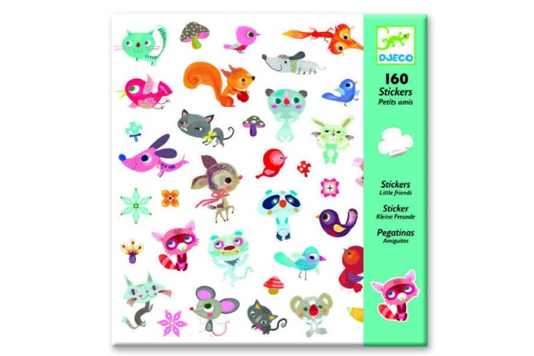 SMALL FRIENDS STICKERS BY DJECO