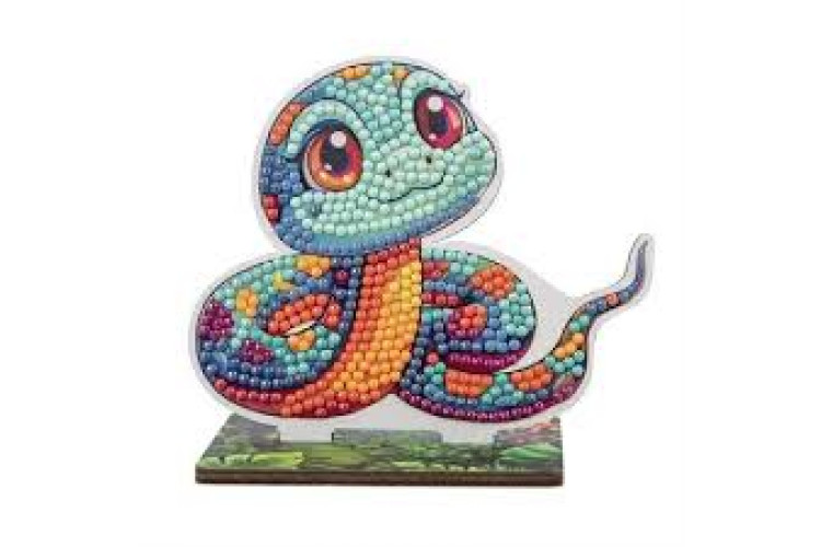 Snake Crystal Art Wildlife Buddies