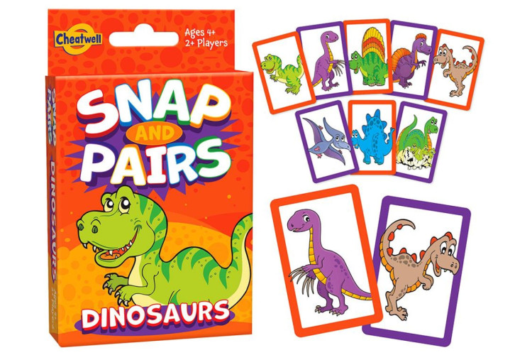 SNAP AND PAIRS DINOSAURS Cheatwell Games