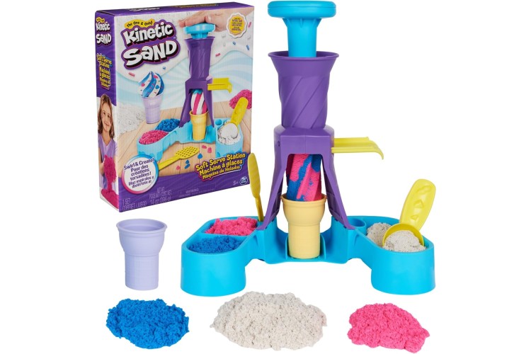 Kinetic Sand Soft Serve Station