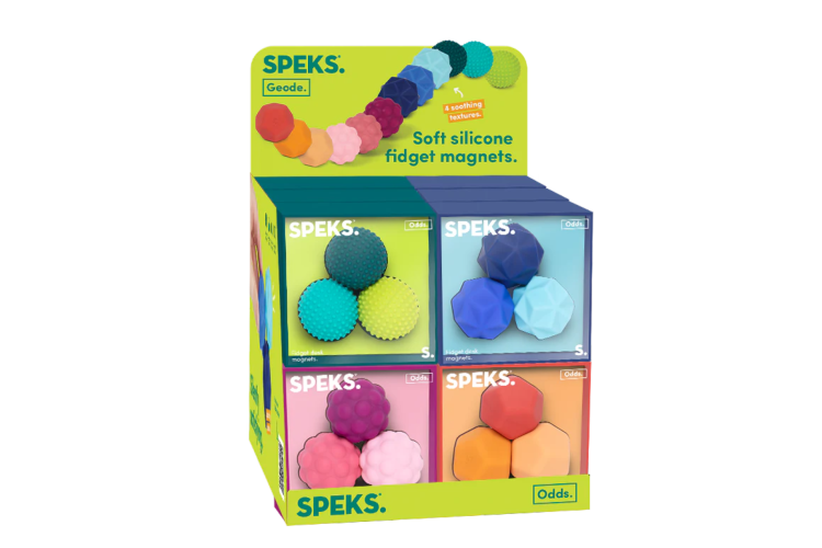 SPEKS. Odds Soft Silicone Fidget Magnets