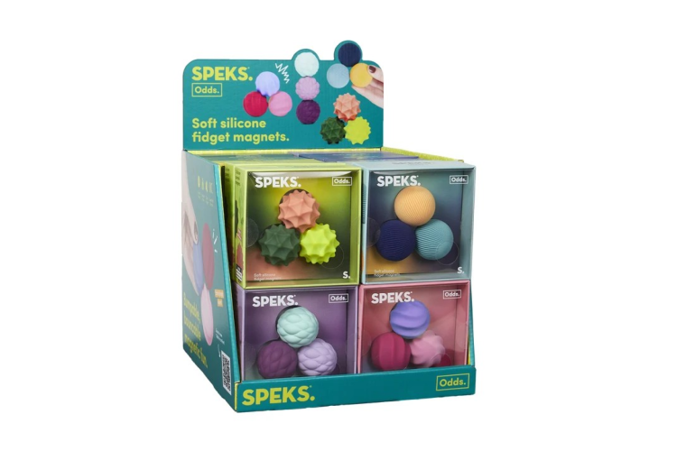 Speks Odds Silicone Fidget Magnets - Vivid Mix