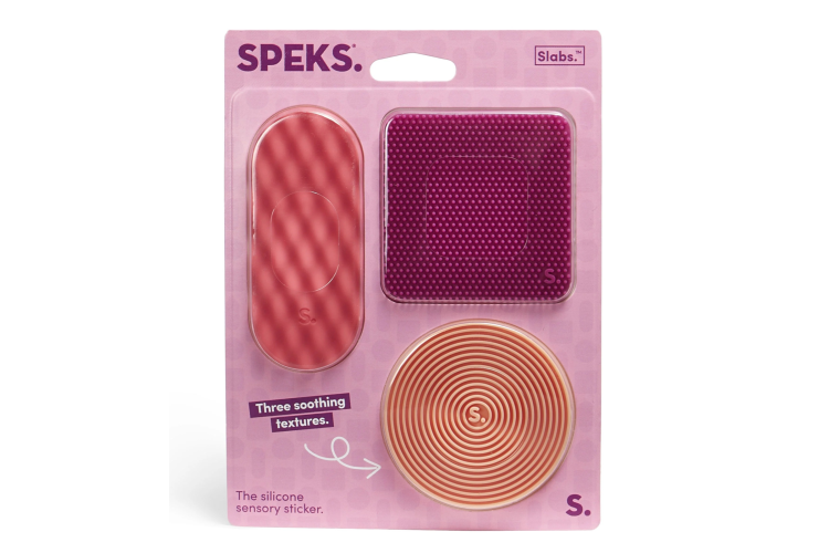 Speks PURPLE Pack of 3 Slabs Sensory Sticker
