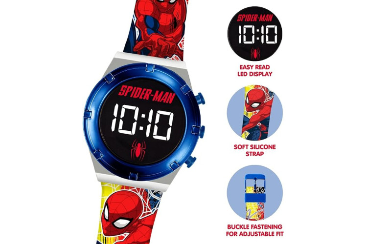 Spiderman Shiny LED Watch
