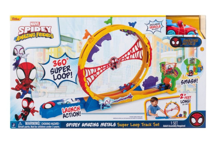 Spidey & His Amazing Friends - Amazing Metals Super Loop Track Set