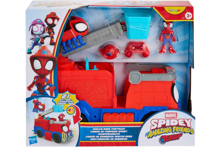 Spidey and his Amazing Friends Rescue-Webs Firetruck