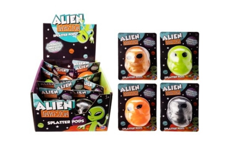 Splatter Pods Alien Invasion