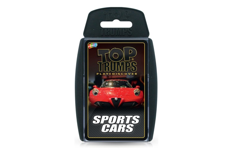Sports Cars Top Trumps Card Game