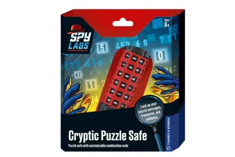 Spy Labs: Cryptic Puzzle Safe