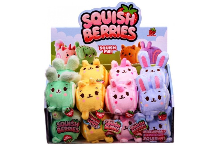 Squish Berries Scented Plush