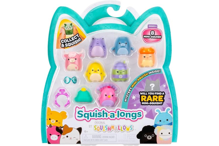 Squishalongs - 8 Pack (Style 4) W4