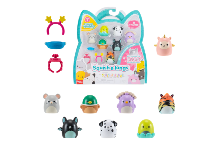 Squishalongs 8 Pack Wave 1 (style 4)