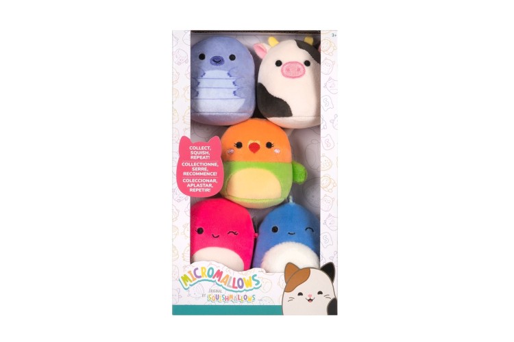 Squishmallows - 2.5in Micromallows 5 Pk Plush #1