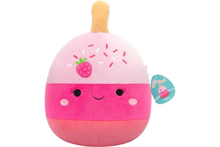 Squishmallows Pama The Strawberry Cake Pop 12” Plush