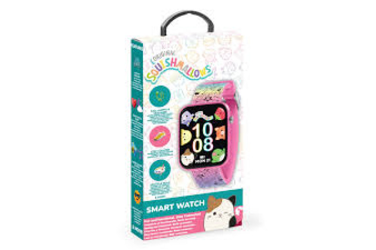 Squishmallows Rainbow Printed Strap Smart Watch