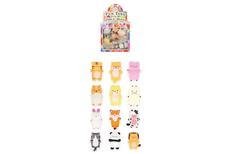 Squishy Lying Animals - mini