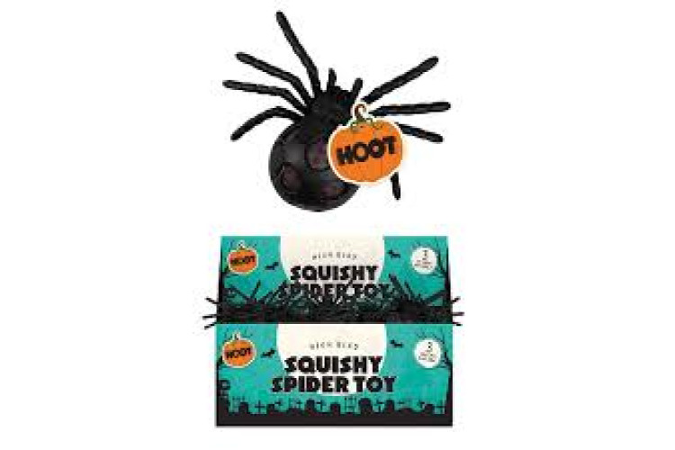Squishy Spiders 6cm