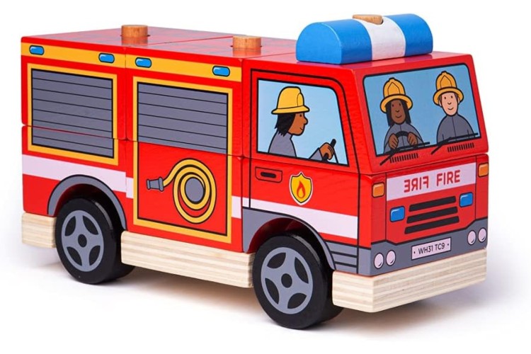 Bigjigs Stacking Fire Engine