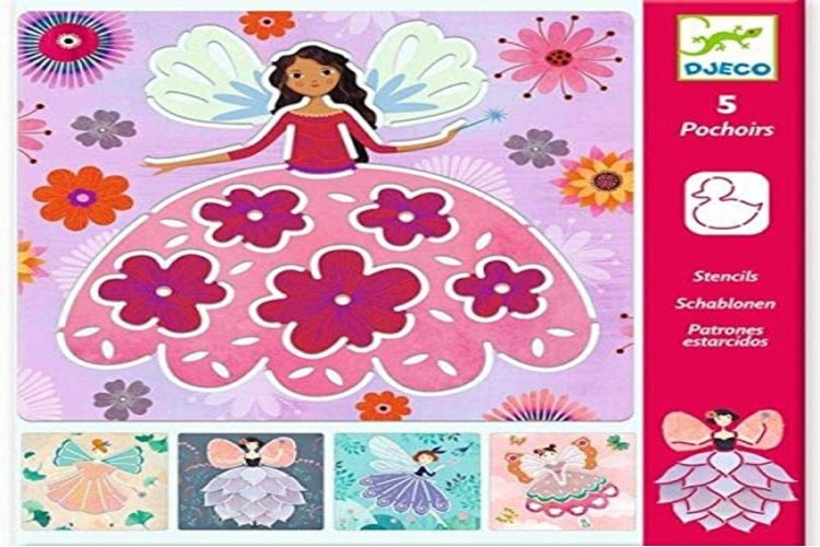 STENCILS FAIRIES DJECO DJ08821