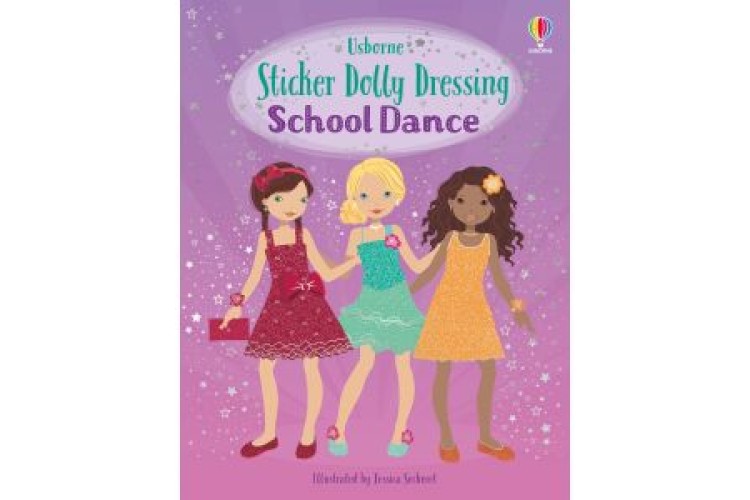 STICKER DOLLY DRESSING SCHOOL DANCE BOOK
