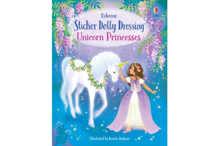 Sticker Dolly Dressing Unicorn Princesses