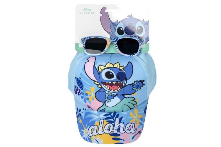 Stitch Cap and Sunglasses Set